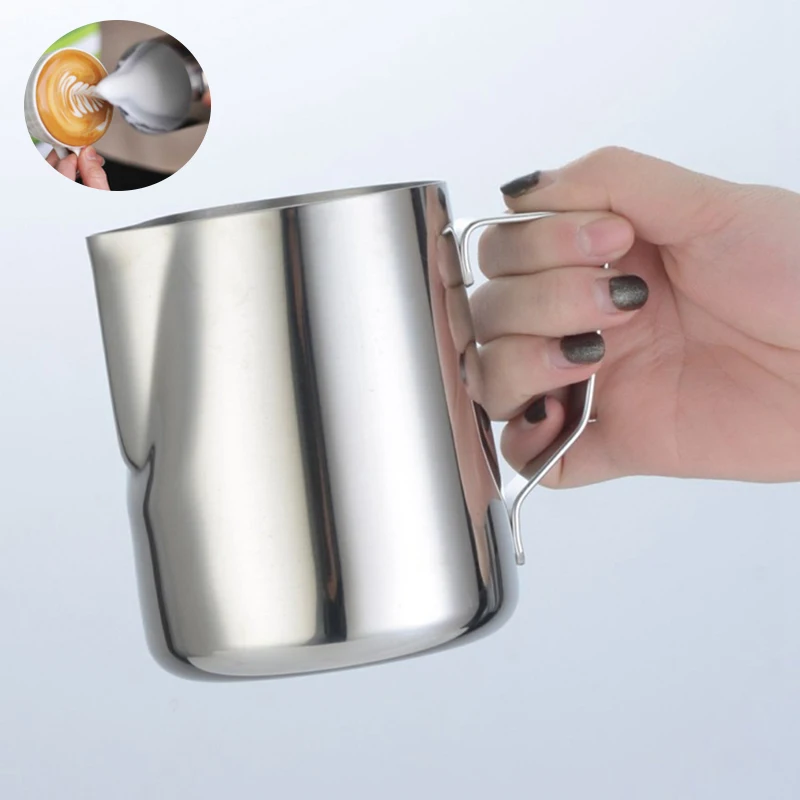 Кувшин для взбивания молока и кофе из нержавеющей стали|Кофейники| |