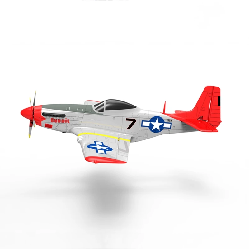Volantex RC 768-1 Mus &amp tang P51D 2 4 ГГц 6 каналов 750 мм 29 5 дюйма красный размах крыльев EPO Warbird