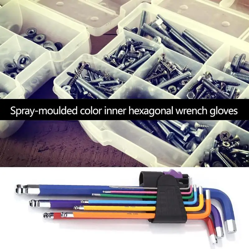 9 шт. отвертка с шаровой головкой шестигранный ключ шестигранной набор ключей