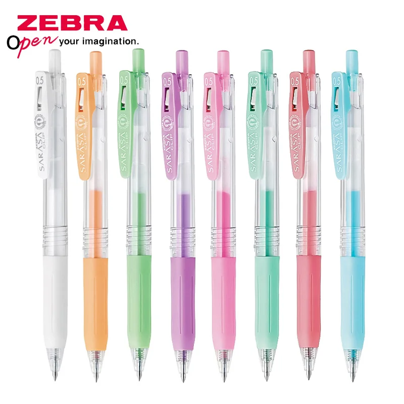 

1pcs Zebra SARASA JJ15 Milk Color Gel Pen Light Color Line Drawing Pen Student Painting Gel Pen Limited Edition 0.5mm