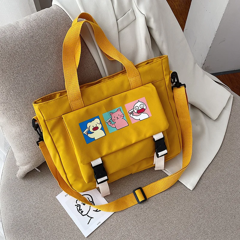 Сумки через плечо для женщин новинка 2020 модные вместительные холщовые сумки на с