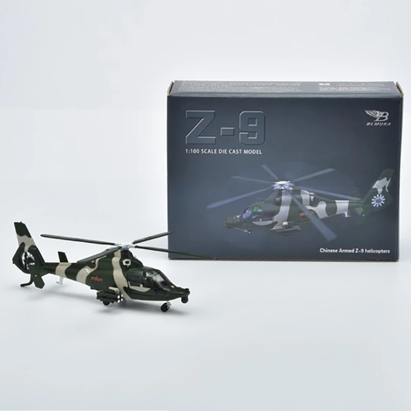 

1/100Scale China Version Z-9 Black Hawk Helicopter Millitary Model Army Fighter Aircraft Airplane Adult Toys Plane