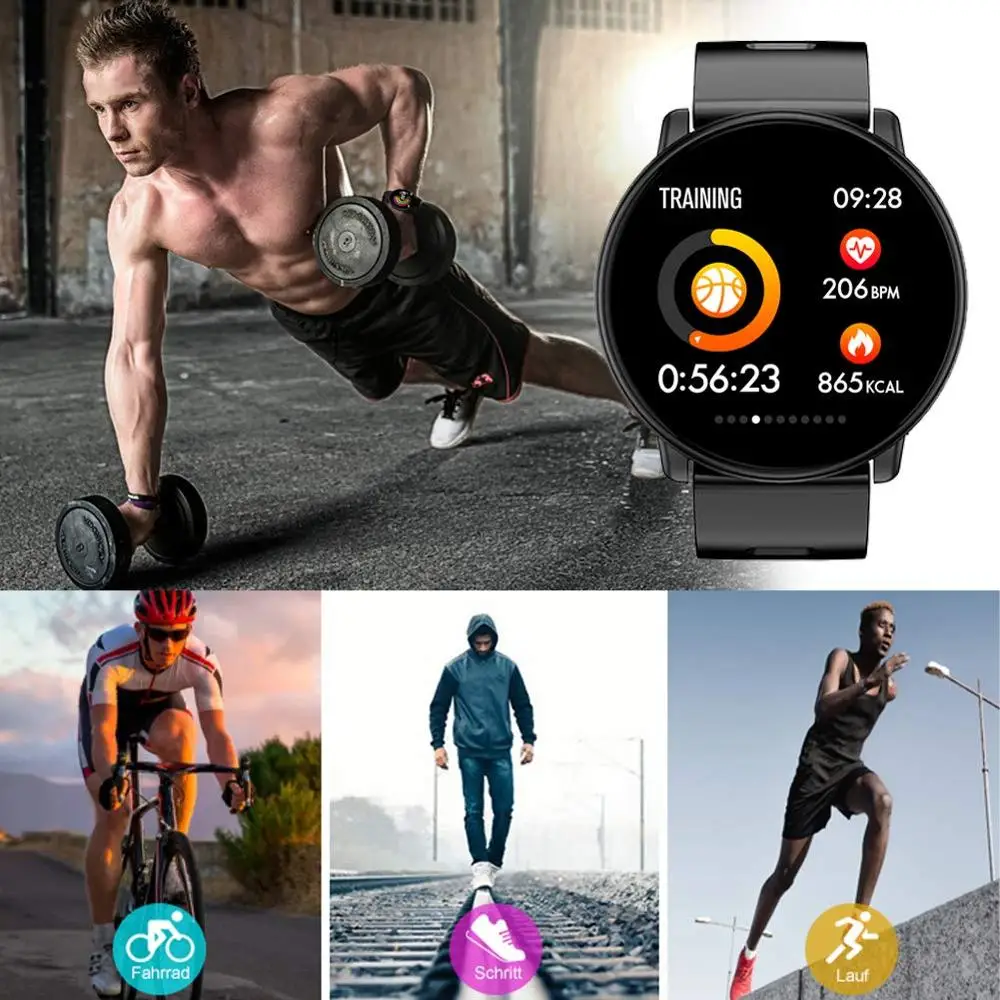 Wearpai W8 bluetooth умные часы для мужчин погода пульсометр фитнес трекер активности Смарт спортивные часы для женщин IOS android