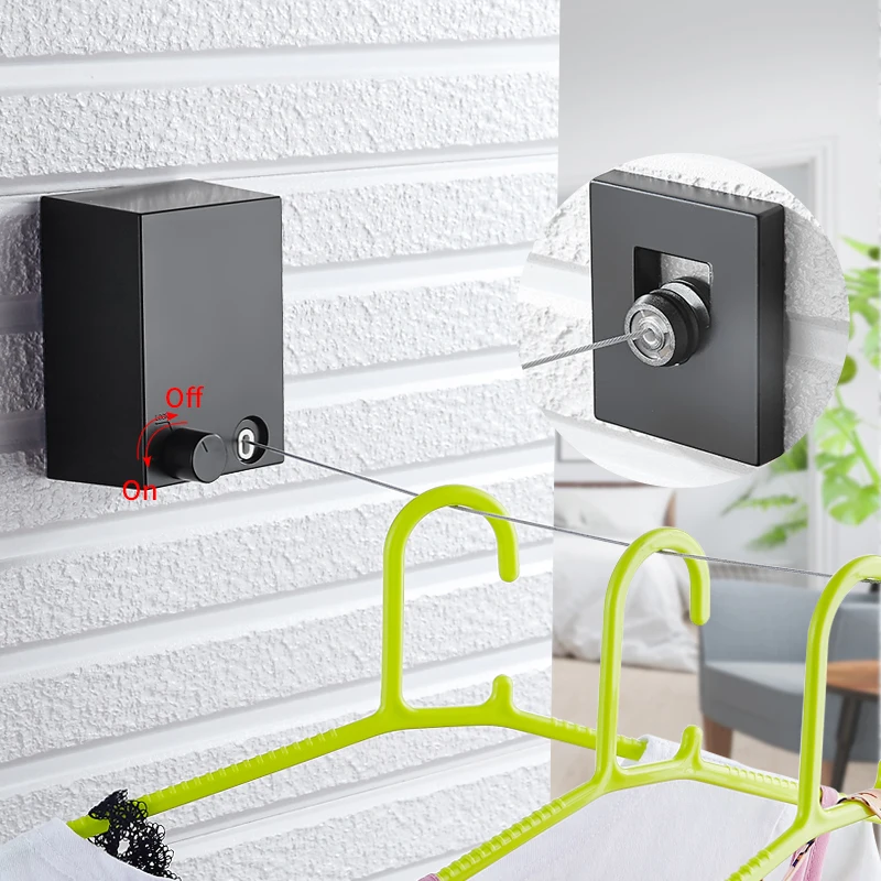 Выдвижная Веревка для белья внутренняя уличная сушилка одежды телескопическая