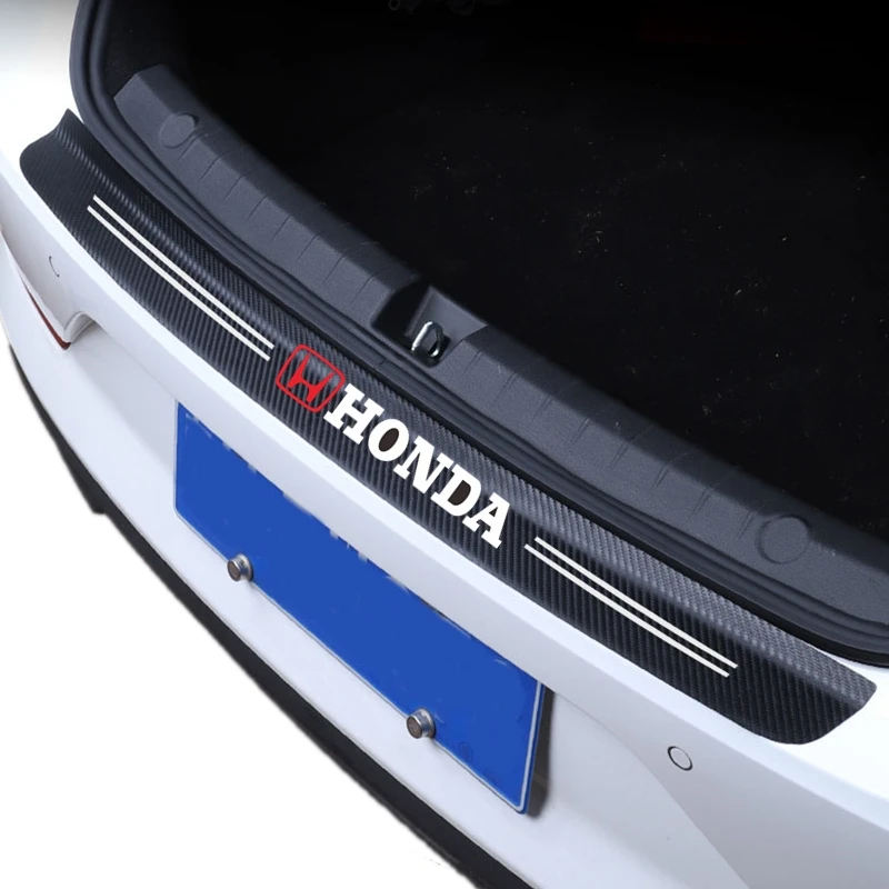Фото Автомобильный задний бампер для Honda Civic XR V HR City Accord Odyssey Spirior CRV Jazz|Наклейки на