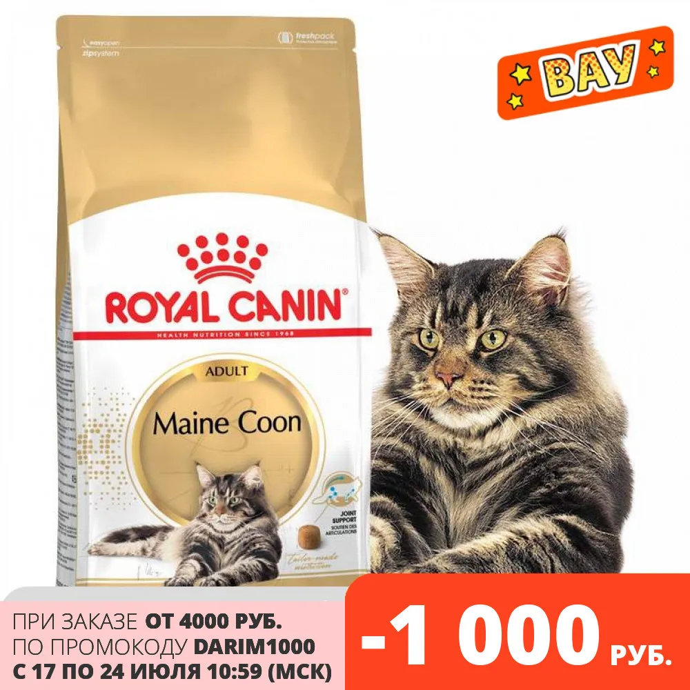 Royal Canin Maine Coon Adult корм для кошек породы мейн кун 10 кг|Кошачий сухой корм| |
