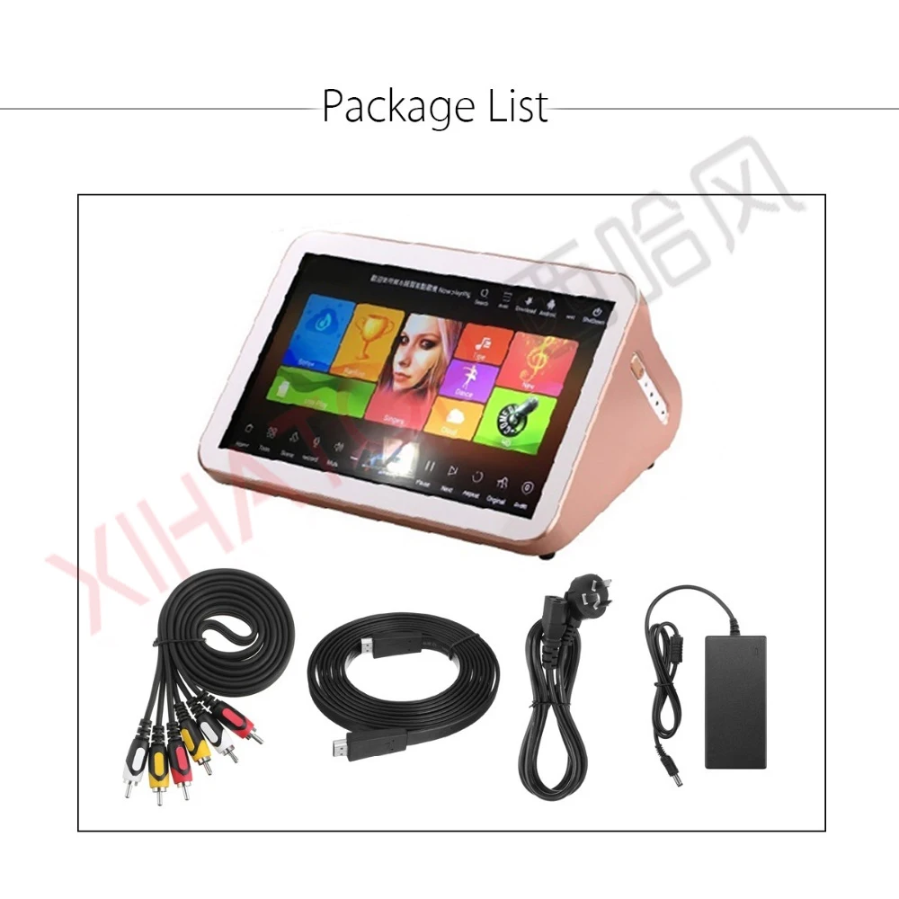 Караоке плеер XIAHTOP Android с 8 ТБ HDD 165K песнями китайский английский сенсорный экран