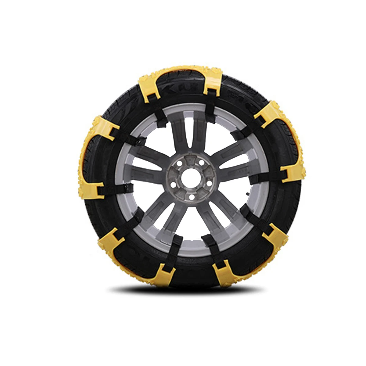 

Car Anti-skid Snow Tyre Tire Chains Beef Tendon Wheel Chain Belt Set non-slip Tyre Tire For Ice/Snow/Mud Road Safe For Driving