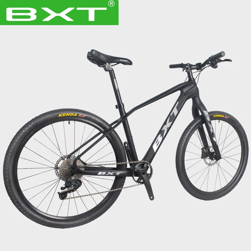 27.5er Carbon Fiber Mountain Bicycle 1x11S Carbon MTB Bike Thru Axle Wheel Cross Country Complete Bike Safe Double Disc Brake