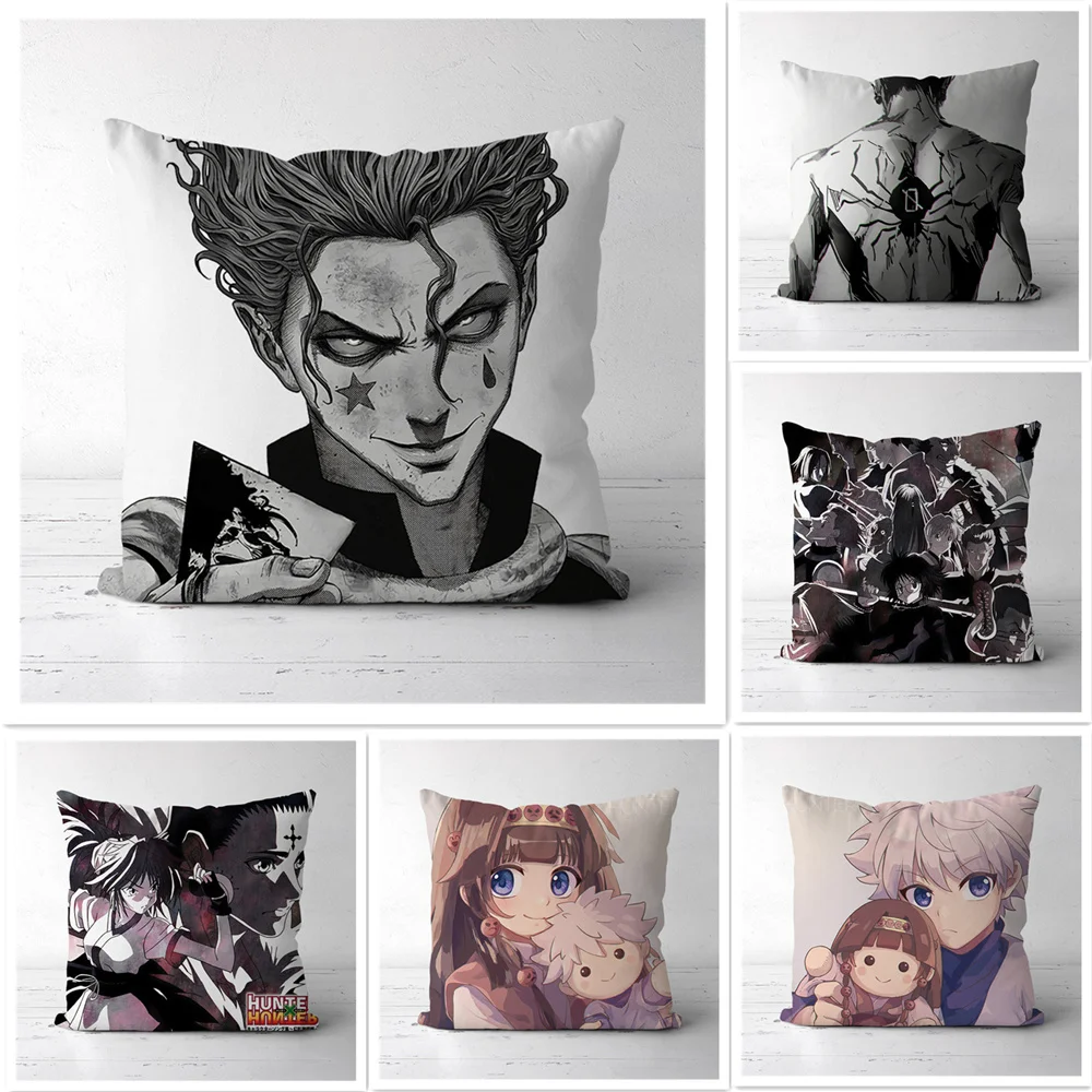 

Hisoka Morow Hunter x Hunter Two Sides Decor Pillow Cushion Case Cover