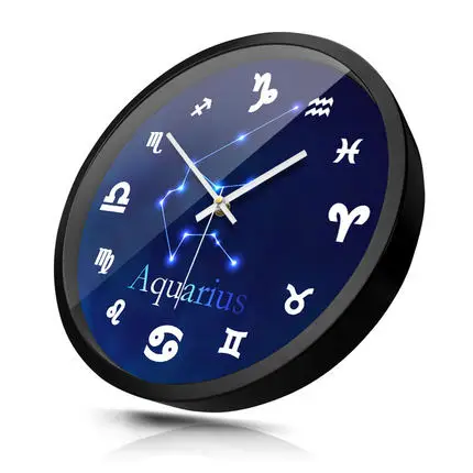 Металлические настенные часы для гостиной модные современные креативные в