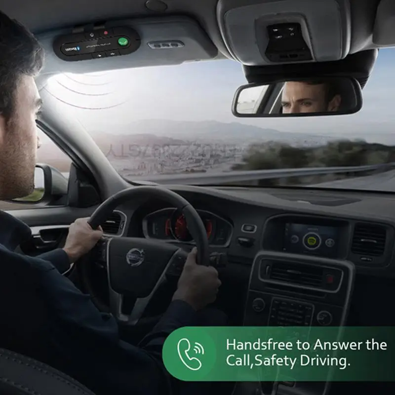 Автомобильный стерео гарнитура Bluetooth автомобильный комплект беспроводной