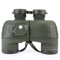 7x50 military binoculars floating waterproof binoculars built in compass army marine binoculars telescope with ranging reticle
