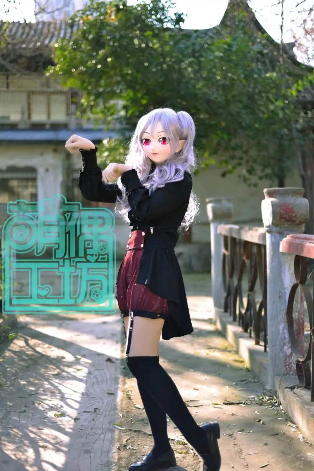 

(NEW-29) BJD Kigurumi Transsexuals Beauty Makeup Cosplay Silicone Mask Anime Kigurumi Masks Crossdresser Doll