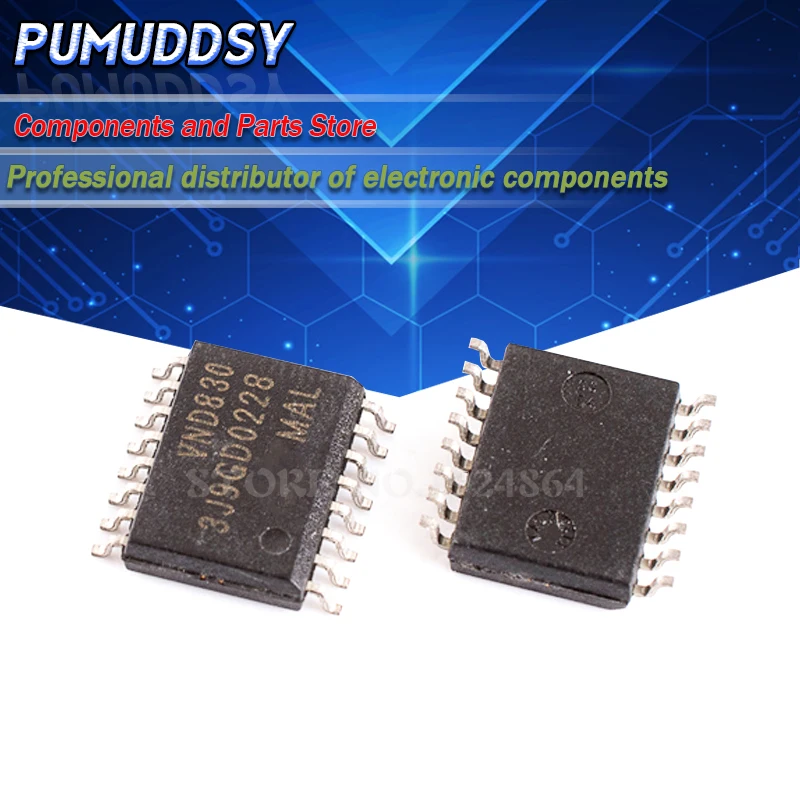 Панель кондиционера SOP-16, 5 шт., VND830, VND830E, уязвимая микросхема