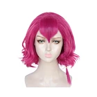 Аниме Danganronpa V3 Kazuichi Souda косплей парик стиль Короткие шокирующие розовые парики + парик Кепка