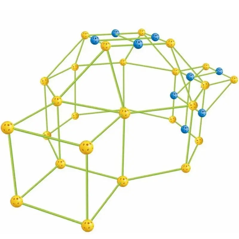 

Конструктор форт, набор строительных блоков «сделай сам», разноцветные 3d-замки, туннели, палатки, игрушечный набор для детей, для девочек и м...