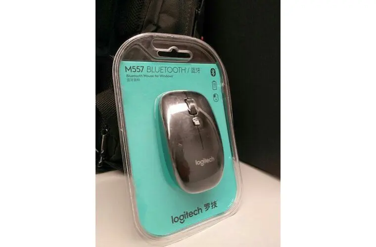 Беспроводная мышь logitech M557 Bluetooth Windows XP 7,8, 10 Mac OS - Цвет: Original Package