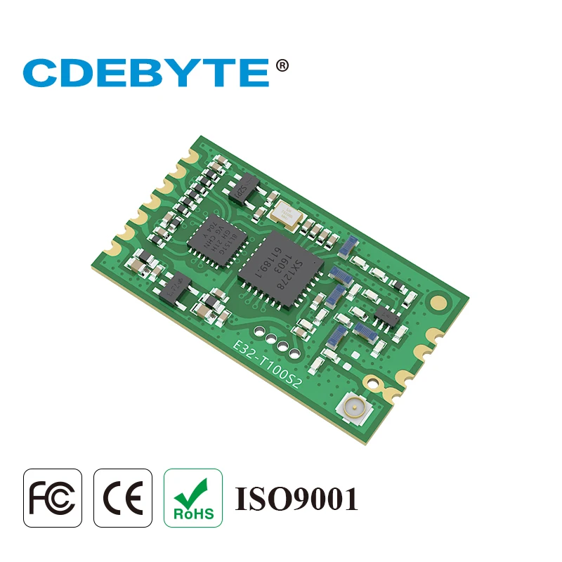 Ebyte E32-433T20S2T SX1278 UART SMD IoT модуль 433 МГц 100 мВт маломощный передатчик и приемник IPEX Stamp