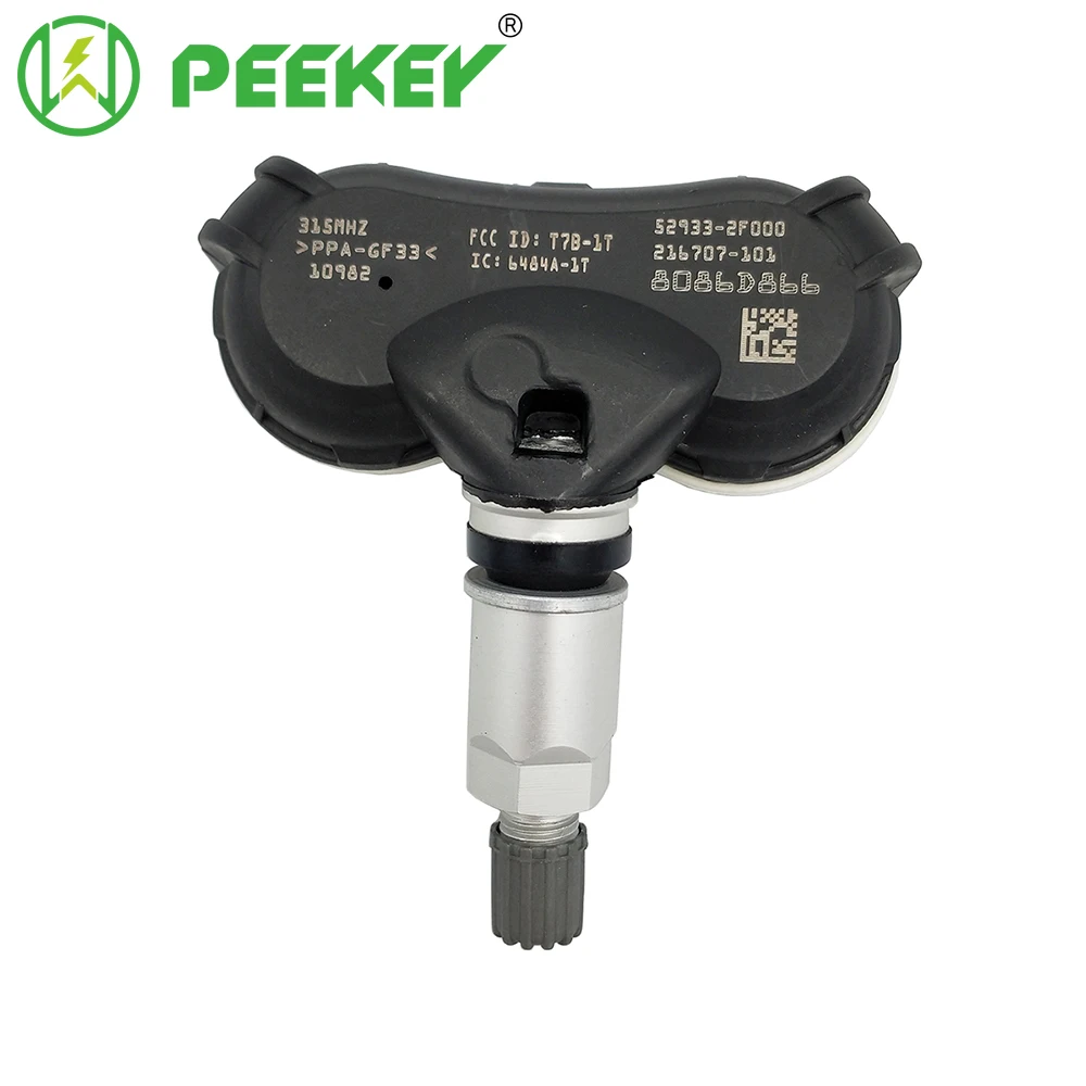 Датчик давления в шинах TPMS для Hyundai Accent Tucson Sonata Kia Rio 315 МГц 52933-2F000 529332F000 52933 2F000 |
