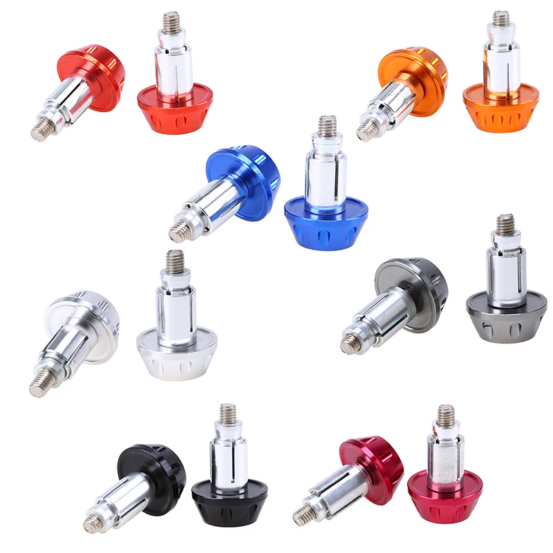 Алюминиевые универсальные наконечники руля мотоцикла CNC Руля Мотоцикла заглушки