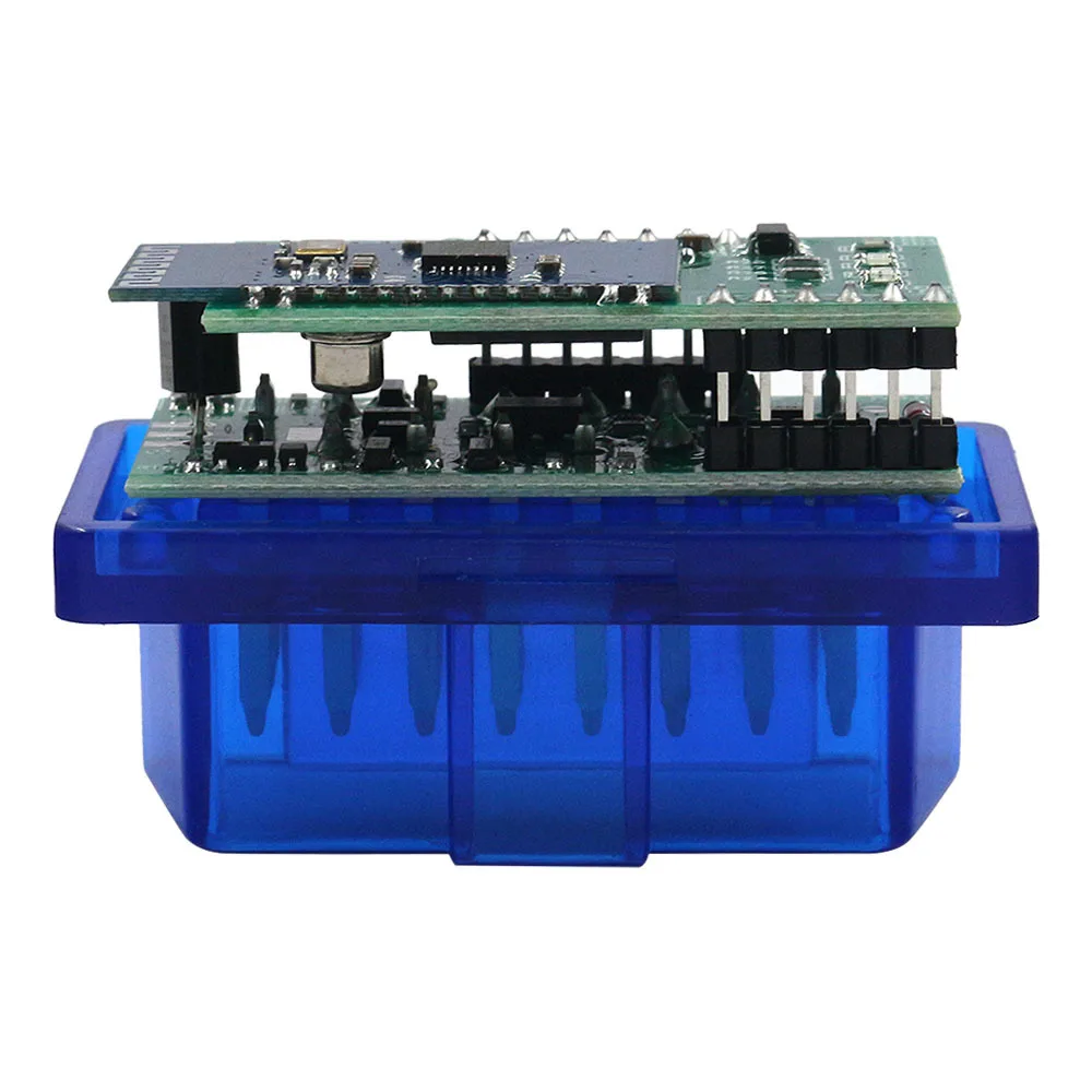 

OBDIICAT-100PCS White Best Quality 25K80 Bluetooth FW1.5 OBD2 Works On Android Tourque OBD2 Diagnostic Scanner Tool Mini ELM327