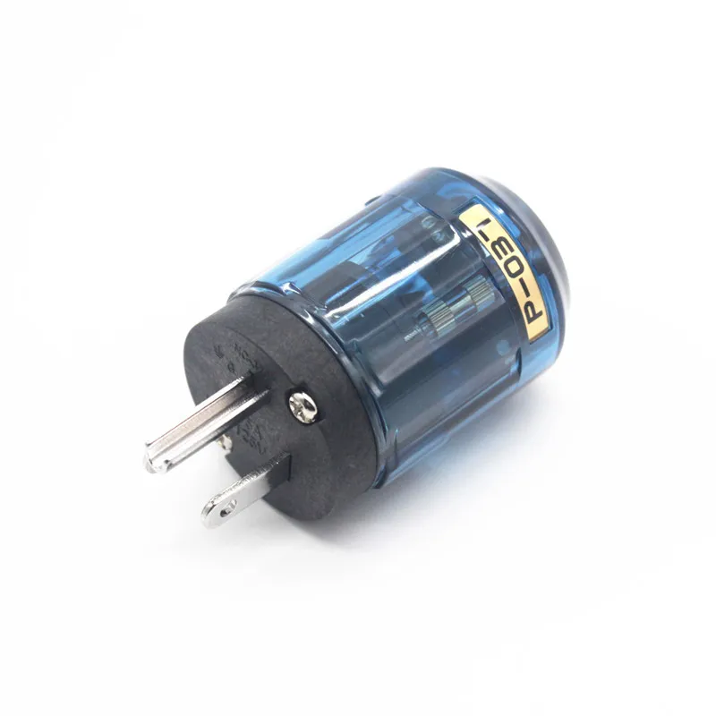 HIFI родиевое покрытие из чистой меди P-037 и C-077 вилка питания США Hi-Fi аудиоусилитель