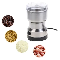 electric coffee grinder stainless herbsspicesnutsgrainscoffee bean grinding multifunctional home coffe grinder