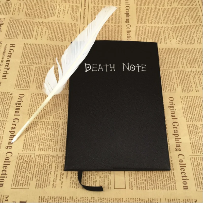 А5 блокнот Death Note Аниме подарок ручка с перьями руководство путешественника