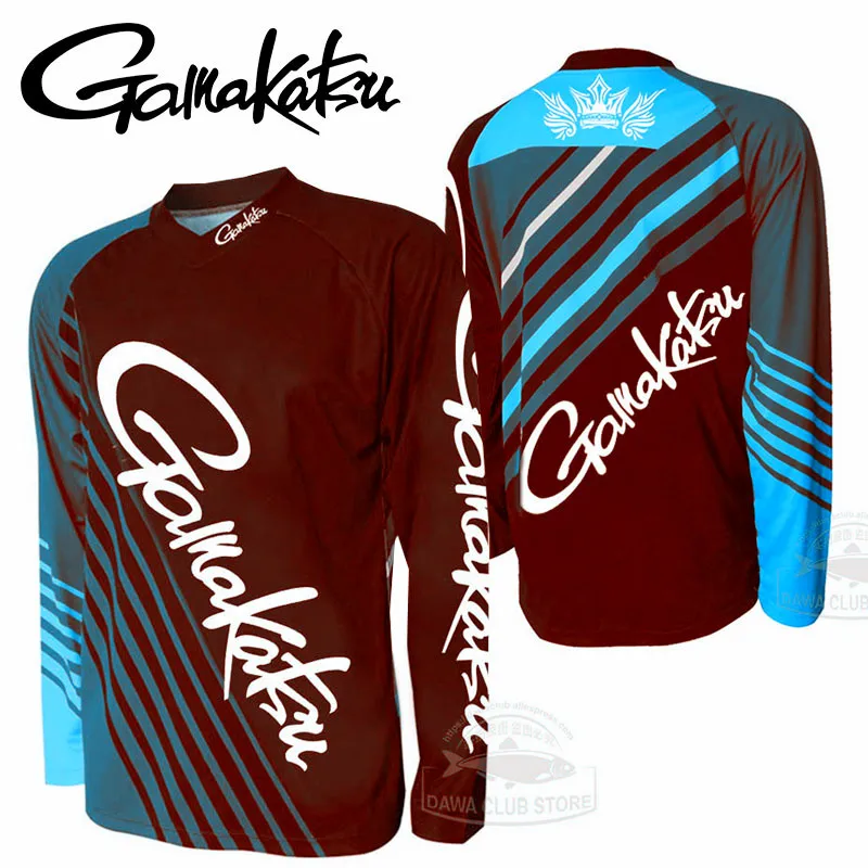

Daiwa GAMAKATSU Outdoors Fishing Jersey Autumn Fishing Clothes Anti-UV Quick-Dry Clothing Breathable Long Sleeve Fishing Shirt