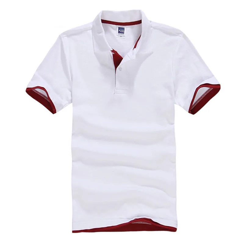 High Quality Tops&Tees Men's Polo shirts Business men brands Polo Shirts Turn-down collar mens polo shirt
