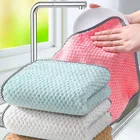 48 шт., плотное кухонное полотенце для мытья посуды, без масла, абсорбирующая ткань для чистки