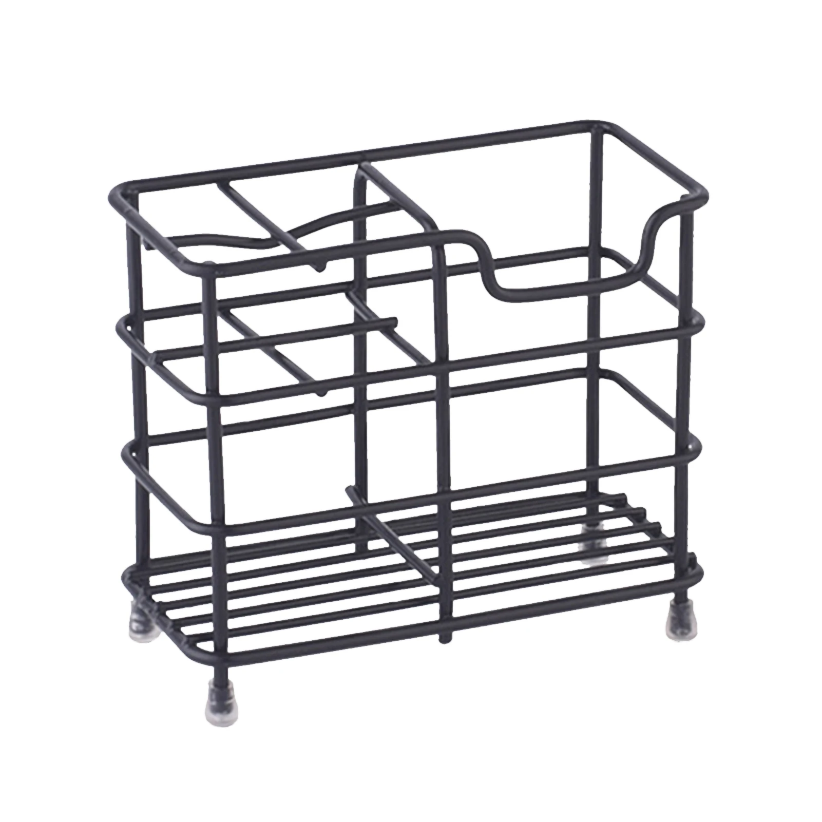 

Waterproof Organizer Non Slip Toilet Toothbrush Holder Stainless Steel Multifunction Toothpaste Rack Large Capacity For Bathroom