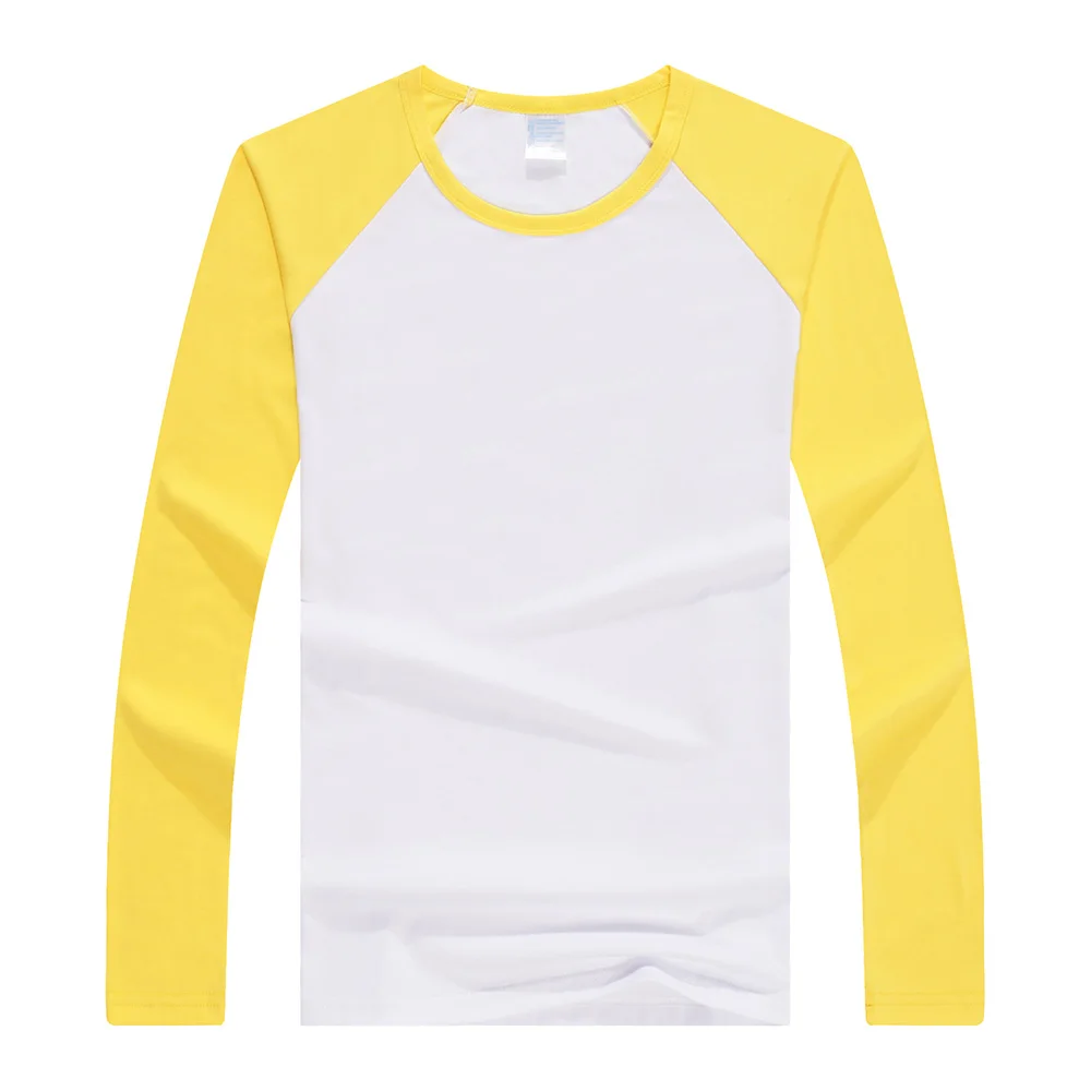 Красные футболки милая модная футболка для девочек осенняя из лайкры с длинными