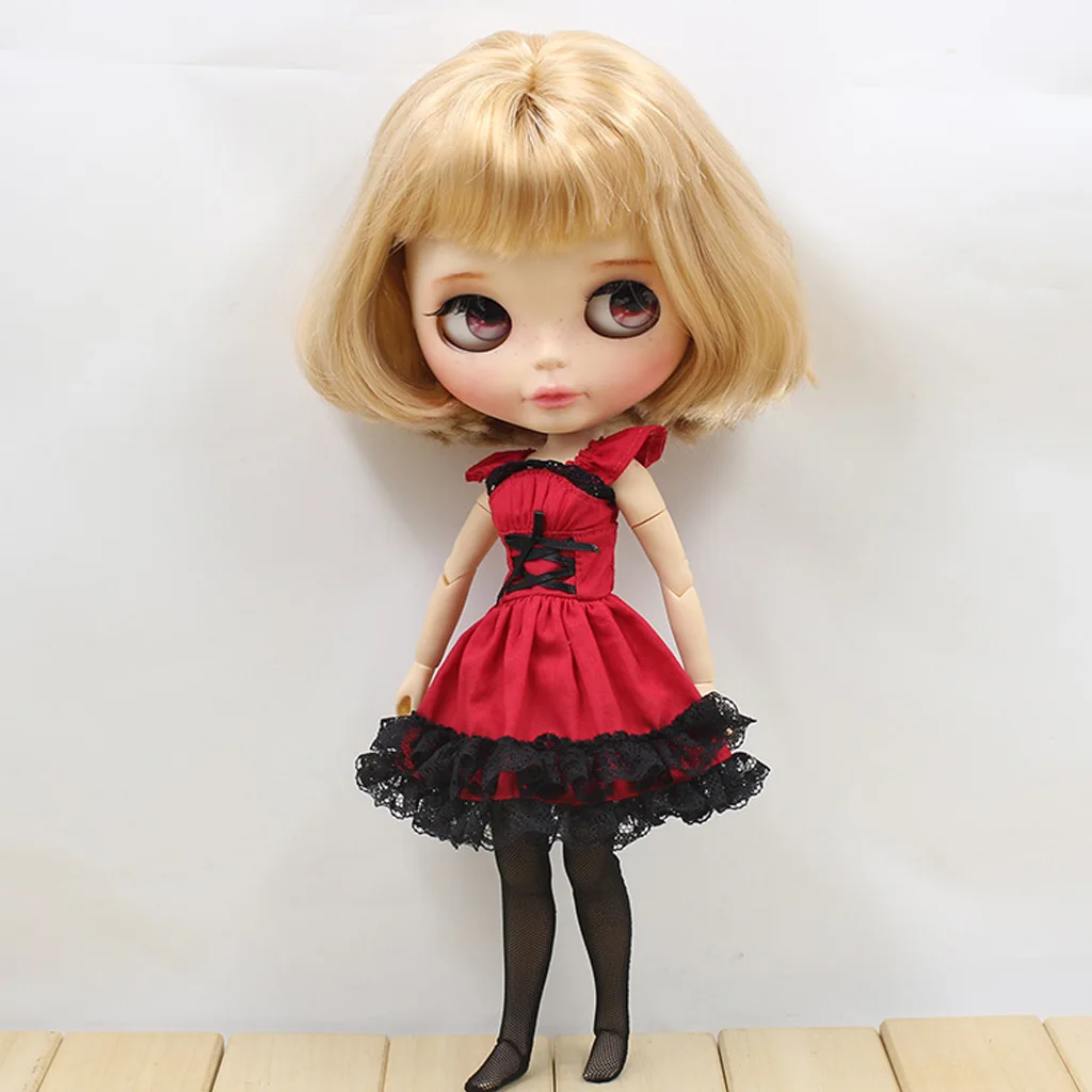 Заколдованные платья чулки комплект одежды для 1/6 кукла Blythe Azone Licca|Куклы| |