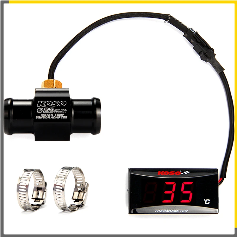 Мини-измеритель температуры воды для мотоцикла KOSO датчик XMAX250 300 NMAX CB 400 CB500X