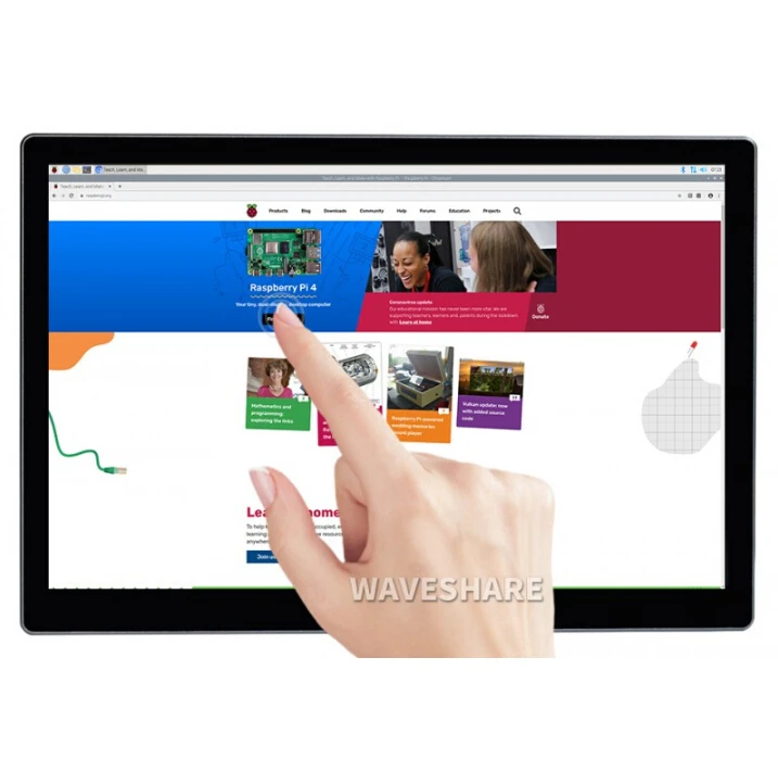 Waveshare 9 дюймов емкостный сенсорный монитор сердечного ритма 2560*1600 2K Разрешение IPS