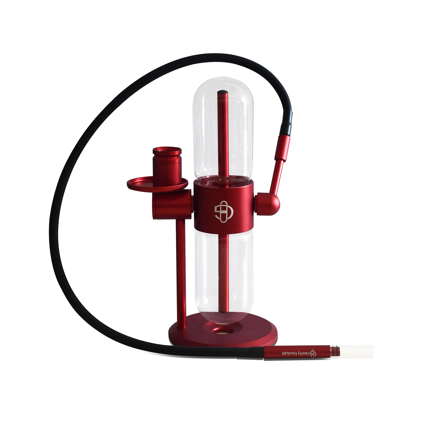 

New gravity hookah Arabic hookah set transparent bong glass smoking accessories