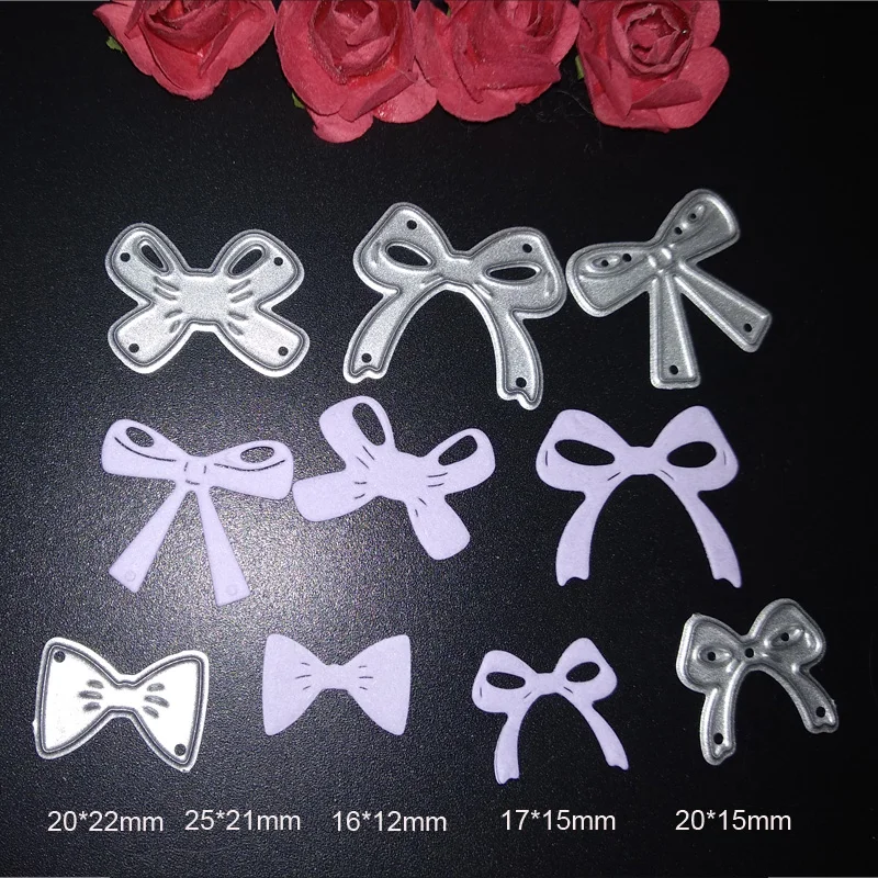 

Stamps Die Butterfly Bow Craft Cutting Dies Metal Scrapbooking Card Making Embossing Stencil Dies Cut New Arrival 2021 Supplies