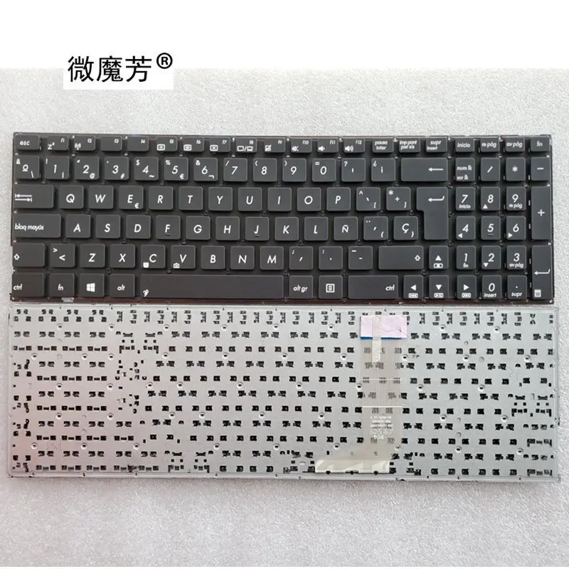 SP Клавиатура для ноутбука ASUS X556 X556U X556UA X556UB OKNBO-6122US0Q X556UF X556UJ X556UQ X556UR X556UV