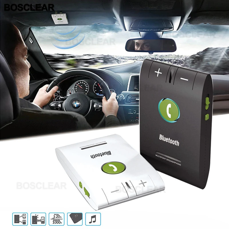 Беспроводной автомобильный комплект громкой связи Bluetooth Автомобильный