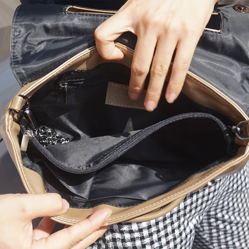 Женский клатч из натуральной кожи NIGEDU роскошная дизайнерская сумка мессенджер