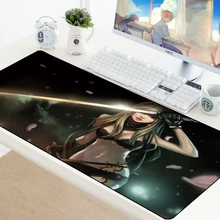 Nier Automata Anime Large Gaming Mouse Pad Mat Sexy Girl Gamer XL Computer Mousepad Grande Keyboard Mice Play Mats Desk Protect