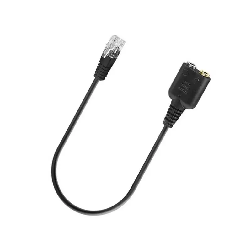 2019 аудио кабель двойной 3 5 мм разъем для RJ9 переходник шнур компьютерный