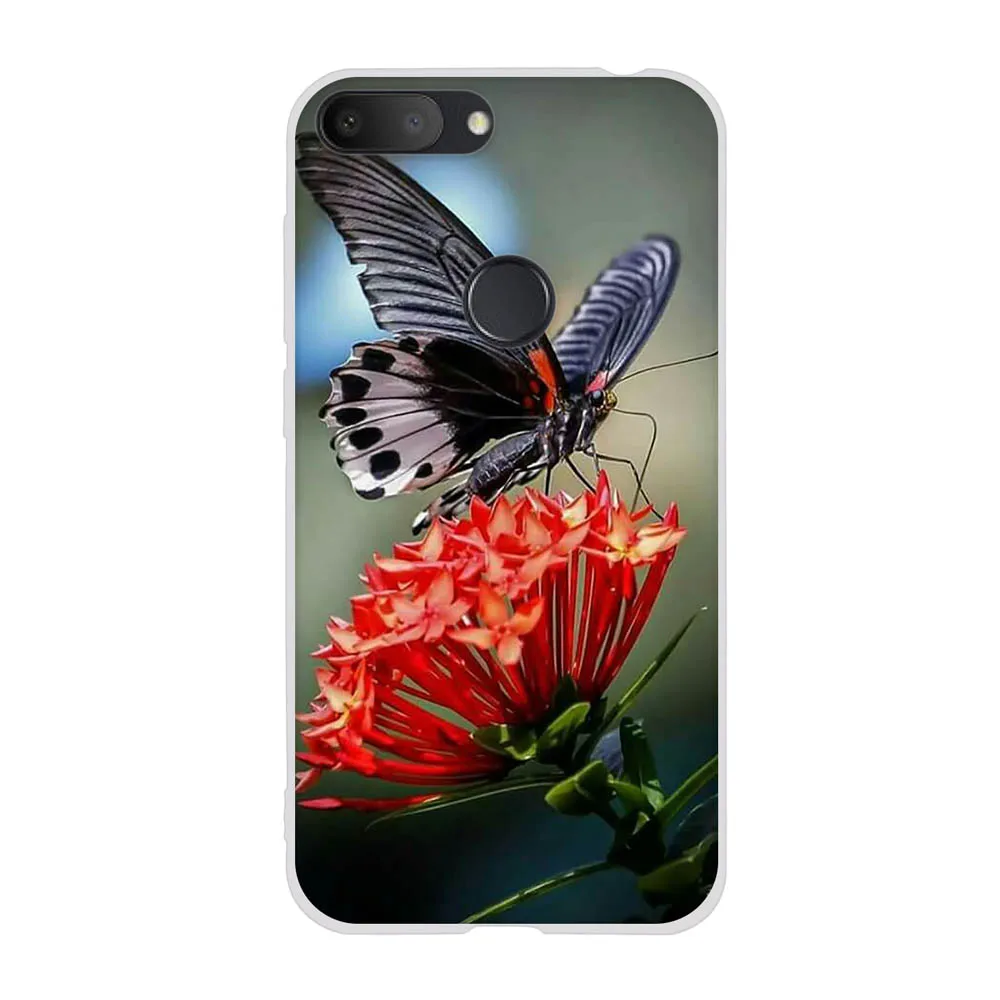 42 Sof ТПУ чехол для Alcatel 1 S 1 S мультфильм Кот милый узорчатый силиконовый чехол для алькателса 1 S защитный чехол для телефона - Цвет: 42