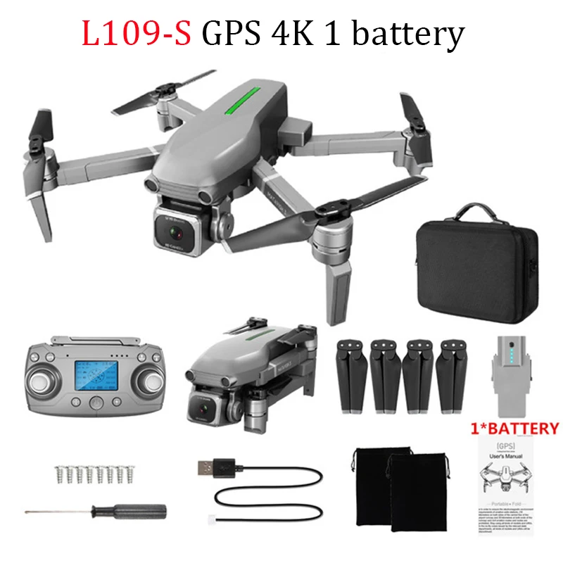 

2021 L109-S RC Drone 4K HD Camera 5G WiFi GPS Drones With One Key Return Altitude Hold 800m FPV WiFi Quadcopter Distance dron