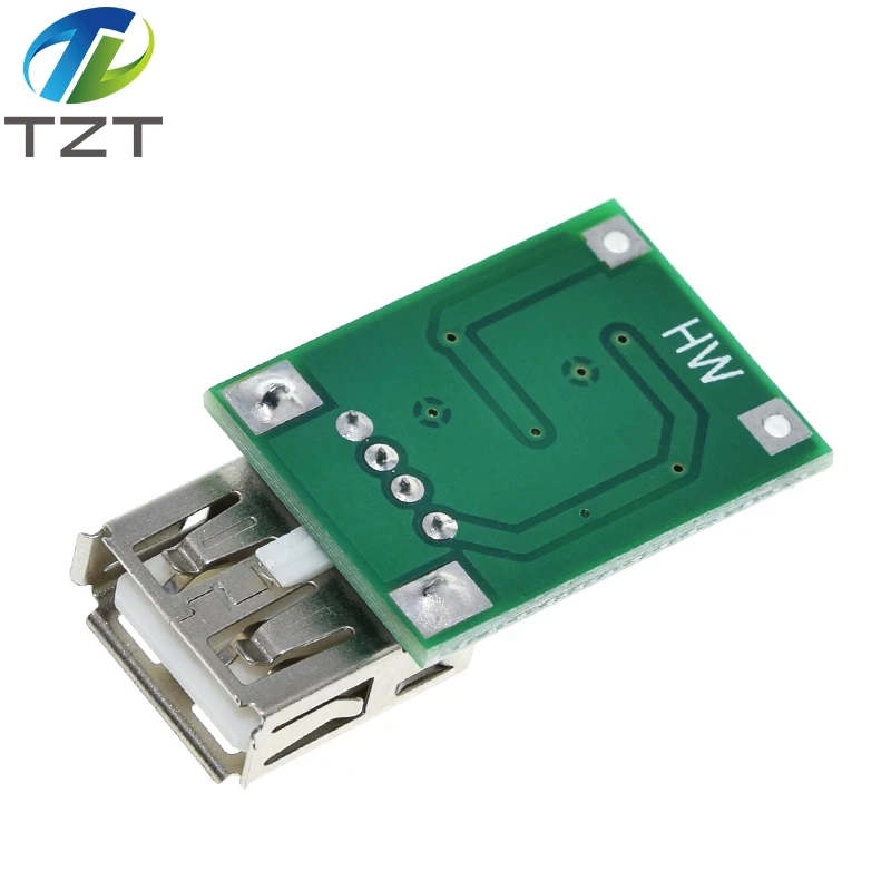 1 шт. Модуль повышения мощности от 3 В до 5 постоянного тока USB зарядное устройство 0
