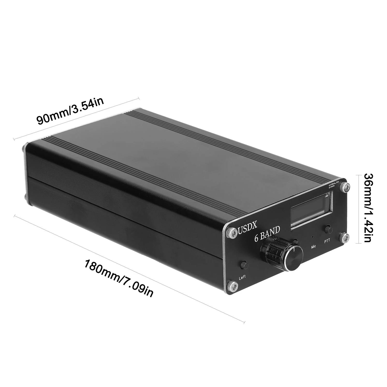 HY-USDR uSDX 6-полосные приемопередатчики 0 9 дюймов OLED дисплей 80/40/20/17/15/10m QRP SSB/CW HF 5 Вт