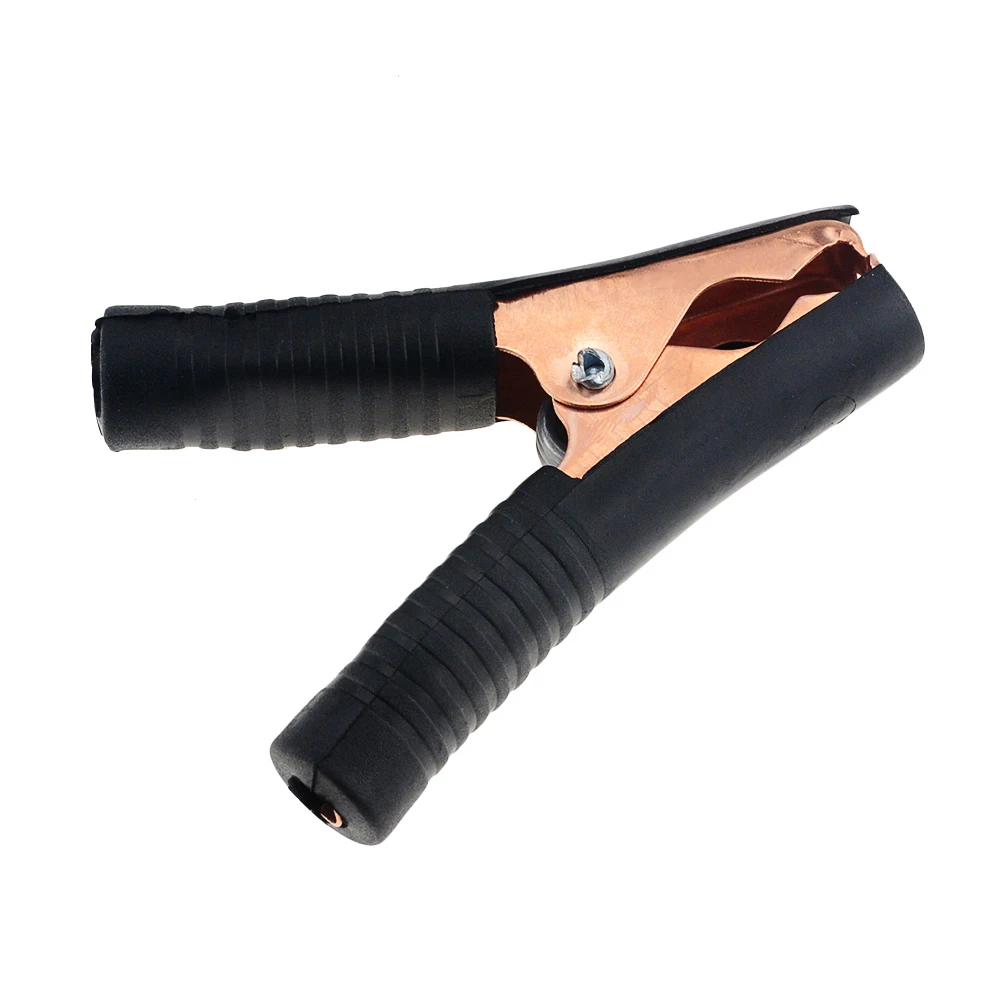 2 шт. зажим автомобиля с формой крокодила зажимы для аккумулятора под 100А красный