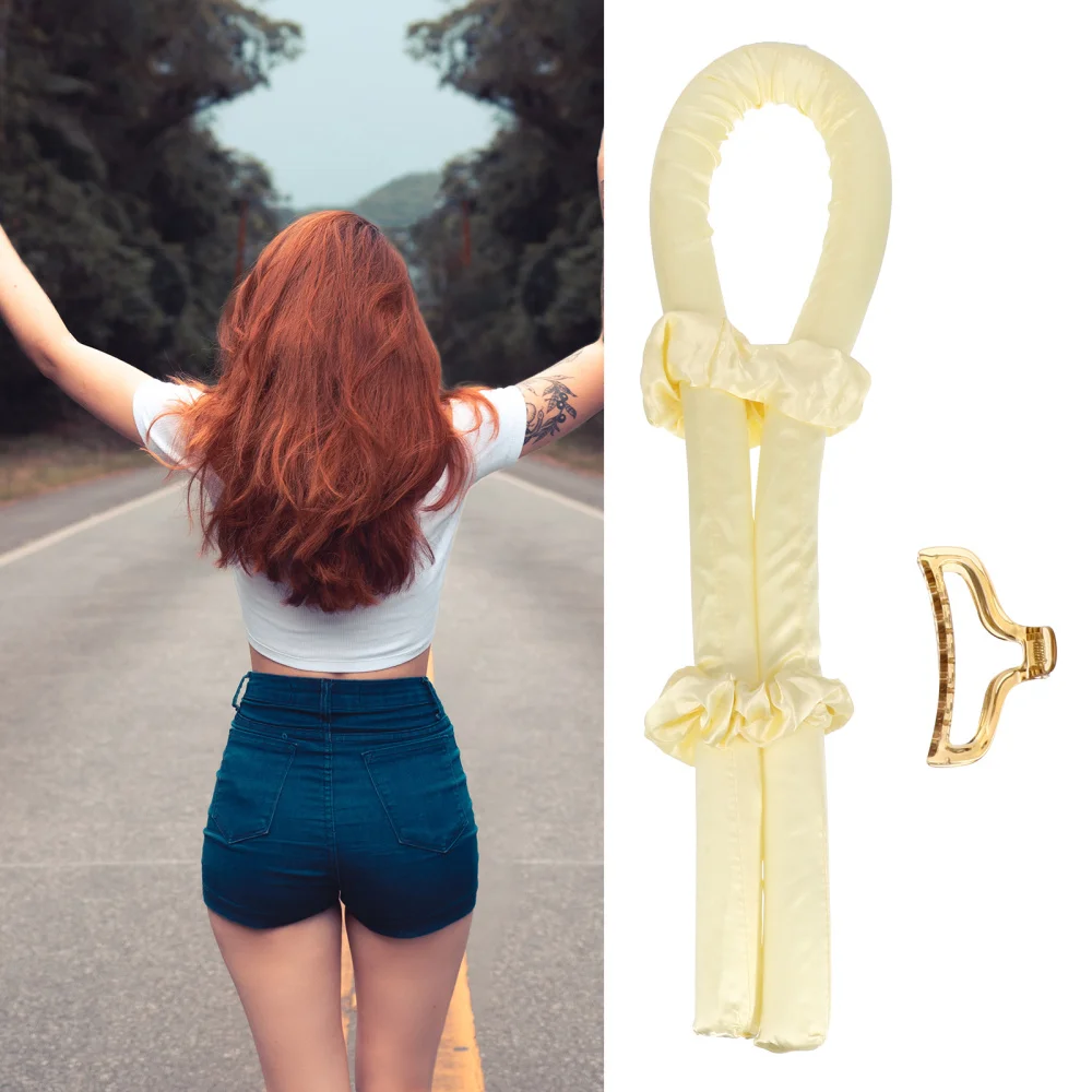 

1 Set Heat Hair Curlers Practical Heatless Hair Curler Heat Curling Iron